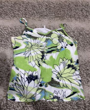 Printed Floral Camisole Top