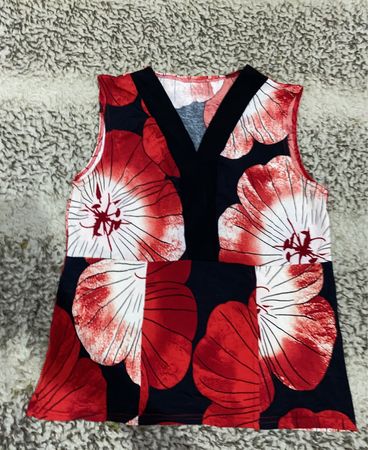 Floral Sleeveless Top