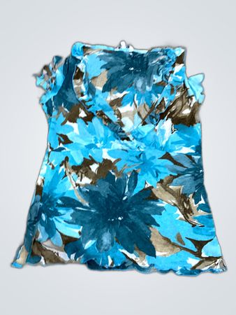 Floral Printed Sleeveless Blouse