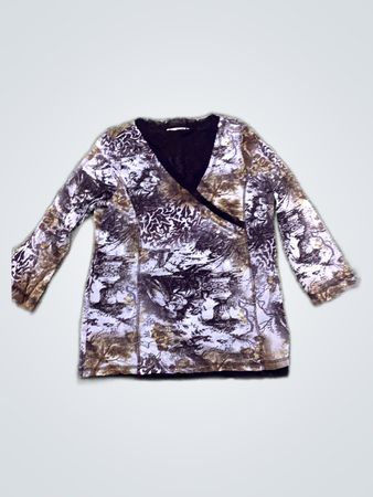 Long Sleeve Printed Top