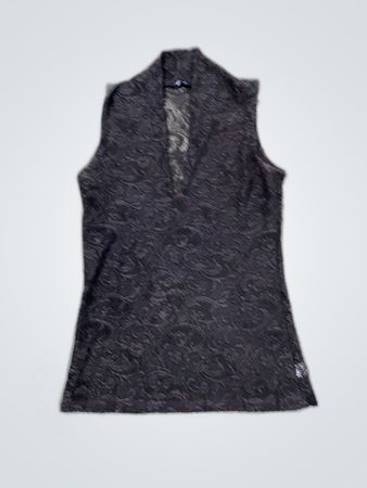 Black Sleeveless Top
