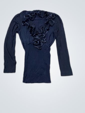 Long Sleeve Ruffled Top