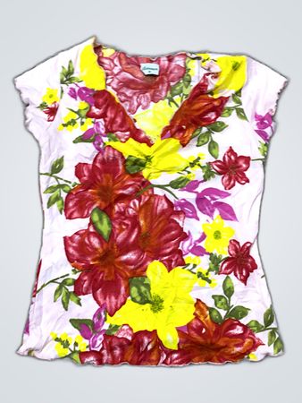 Mango Floral Printed Blouse