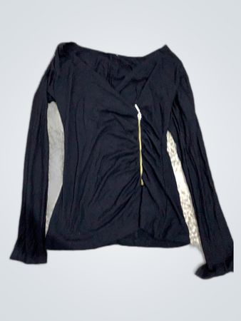 Long Sleeve Black Top