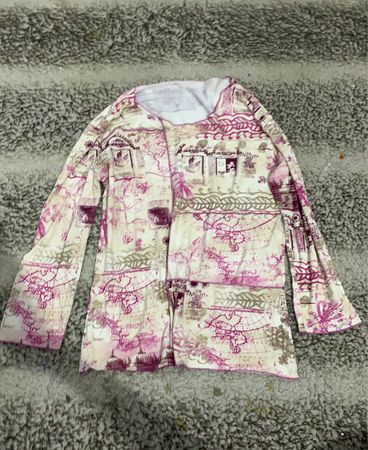 Unbranded Printed Knit Cardigan