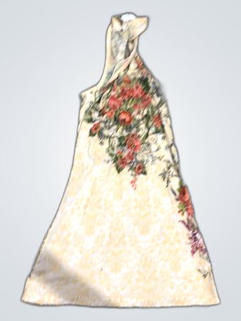 Floral Halter Neck Dress