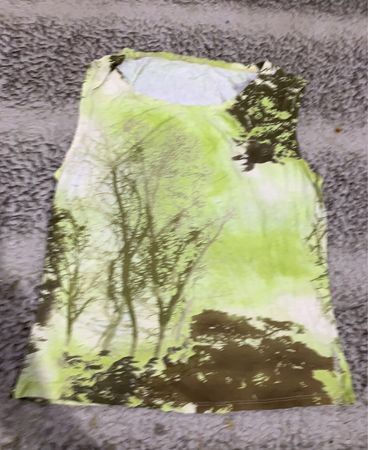 Unbranded Graphic Tree Print Tank Top