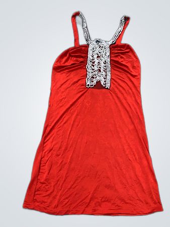 Red Tank Top Dress
