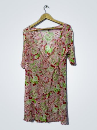 Pink Floral Dress