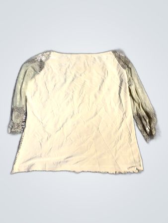 Unbranded Off-Shoulder Sheer Lace Blouse