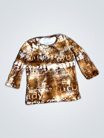 Unbranded Printed Long Sleeve T-Shirt