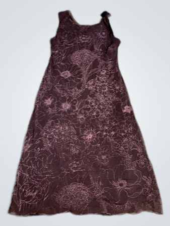 Purple Floral Dress