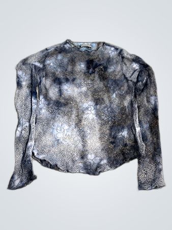 Gray Long-Sleeve Shirt