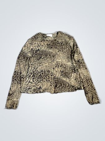 Zara Leopard Print Cardigan