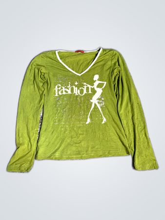 Green Long Sleeve Shirt
