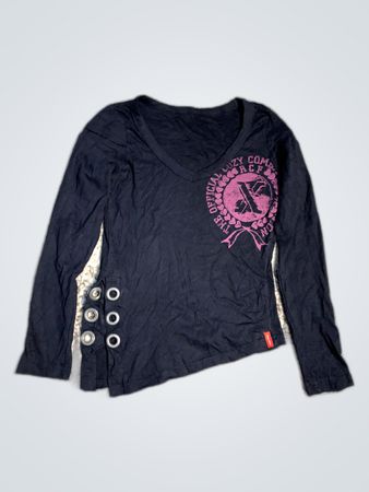 Redskins Black Long Sleeve Graphic T-Shirt