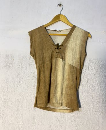 PUBLIC Linen Blend Top