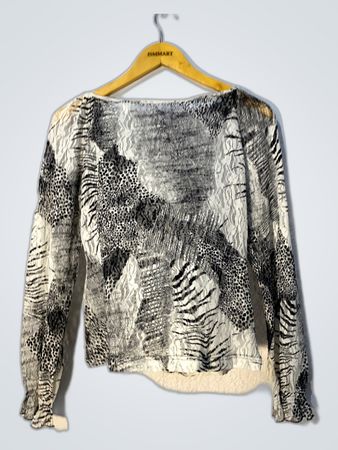 Animal Print Blouse