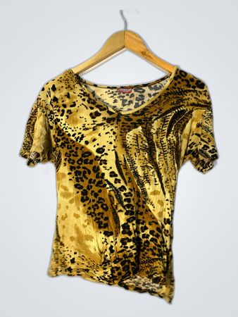 Saleen Fashion Leopard Print Top