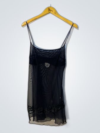 Black Sheer Dress