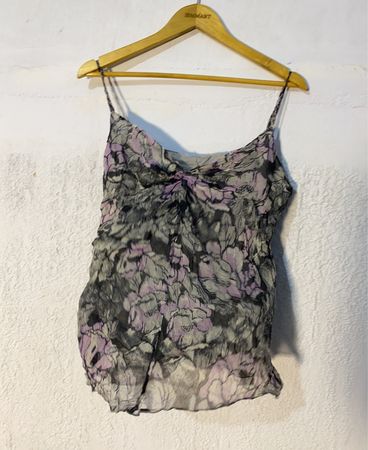 Unbranded Sheer Floral Camisole Top