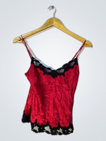 La Senza Lace Trim Satin Camisole