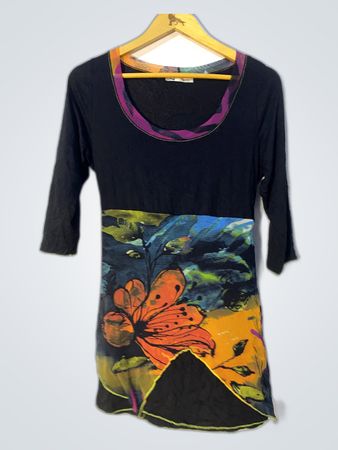 Quinze Heures Floral Print Dress
