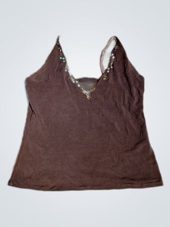 Brown Tank Top