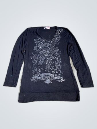 Long Sleeve Guitar Shirt