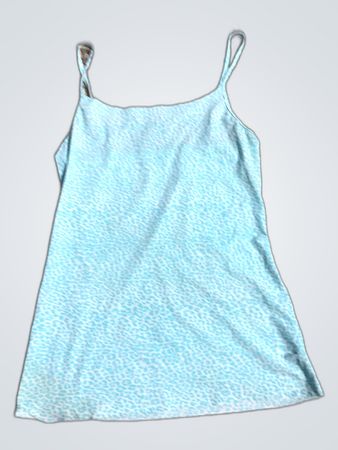 Unbranded Light Blue Leopard Print Camisole