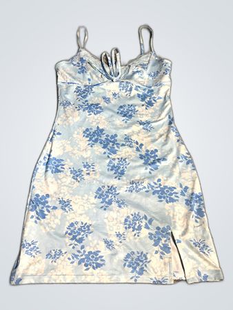 Unbranded Floral Print Slip Mini Dress