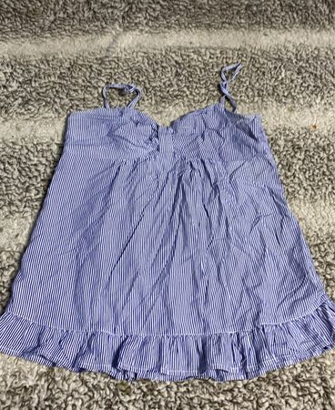 Blue Striped Sundress