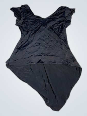 H&M Black Wrap Blouse