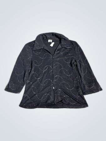 Carhartt Black Zip-Up Track Jacket