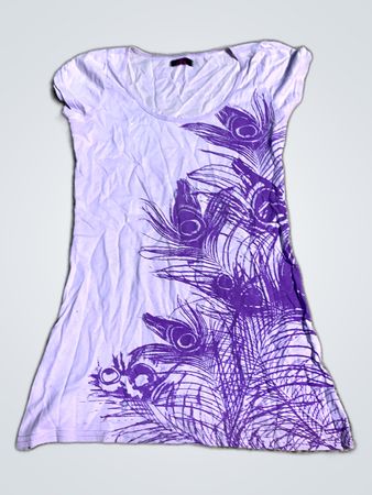 H&M Printed Peacock T-Shirt