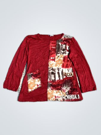 Red Long Sleeve Shirt