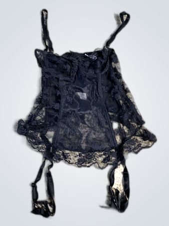 Unbranded Black Lace Bustier