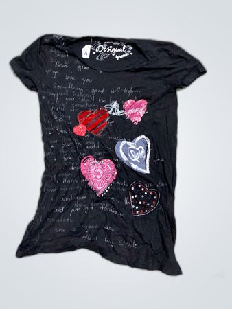 Desigual Printed Graphic T-Shirt