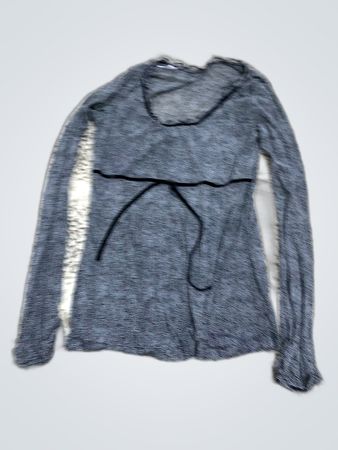 Zara Sheer Long Sleeve Blouse