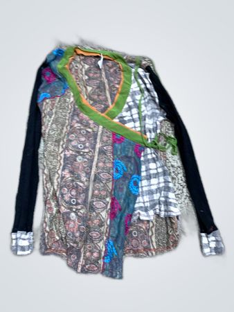 Unbranded Printed Wrap Blouse