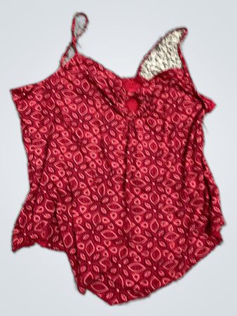 Red Lace Camisole