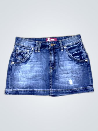 KUP Denim Mini Skirt