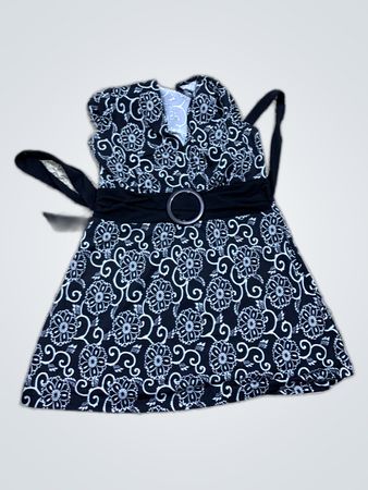 Unbranded Black Floral Mini Dress