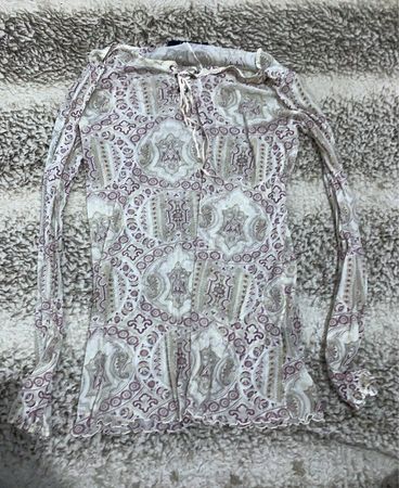Blouse with Paisley Pattern
