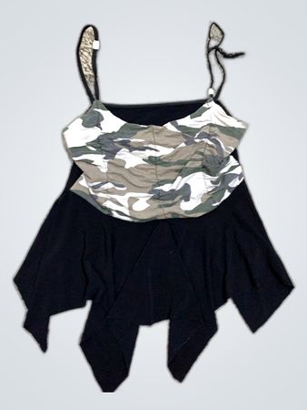 Camo Printed Camisole Top