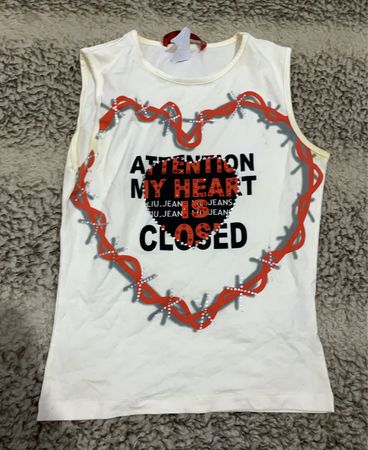 LIU Jeans Graphic Tank Top