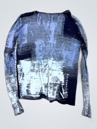 Unbranded Oversized Tie-Dye Knit Sweater