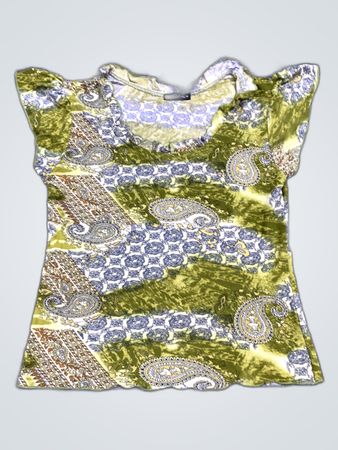 Ocean Printed Blouse