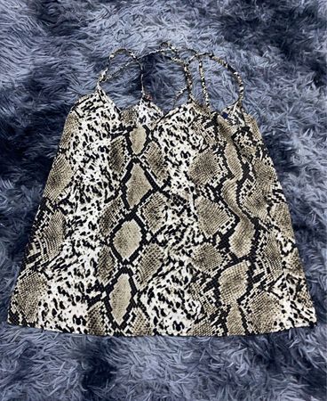Unbranded Snake Print Camisole Top