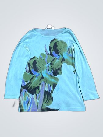 Chloé Printed Long-Sleeve Blouse
